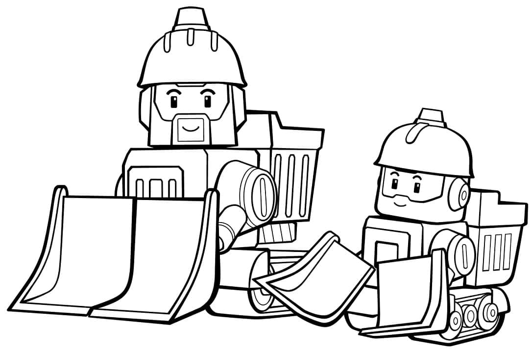 Robocar Poli 26 Coloring Page - Free Printable Coloring Pages for Kids