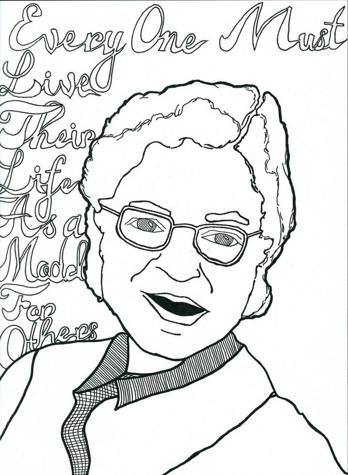 Rosa Parks Coloring Pages Free Printable Coloring Pages for Kids