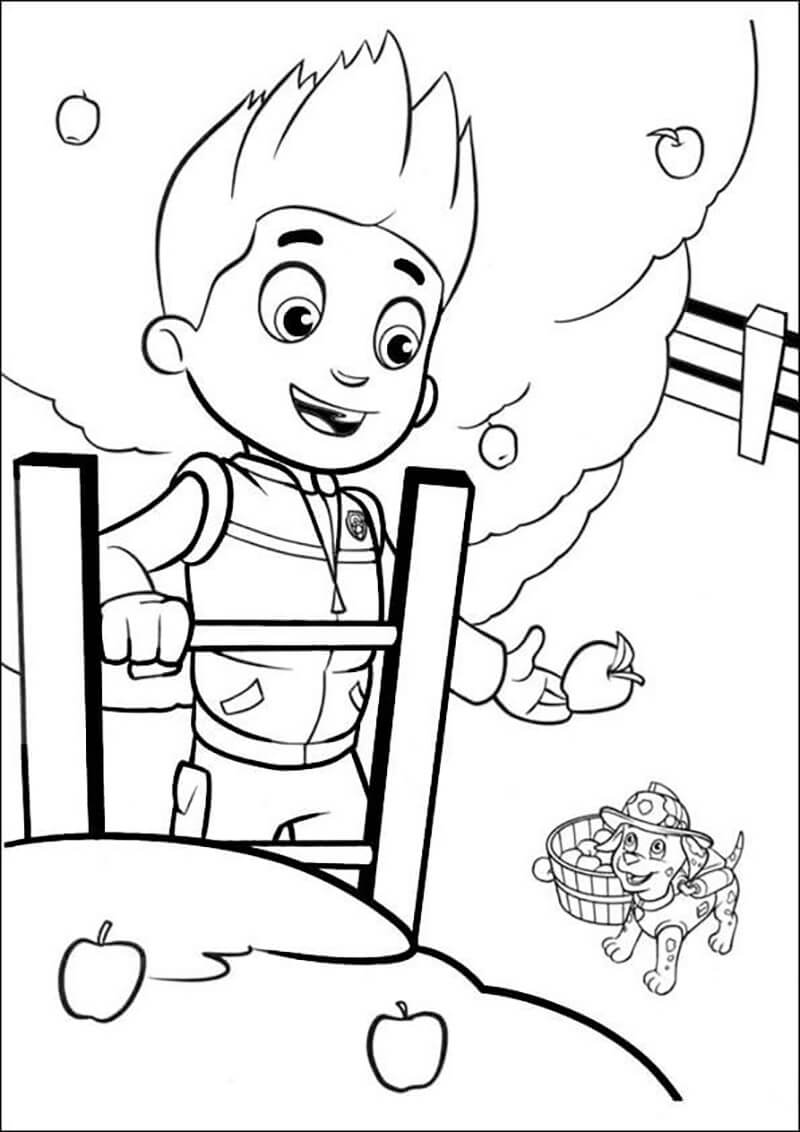 Ryder Paw Patrol 14 Coloring Page Free Printable Coloring Pages For Kids