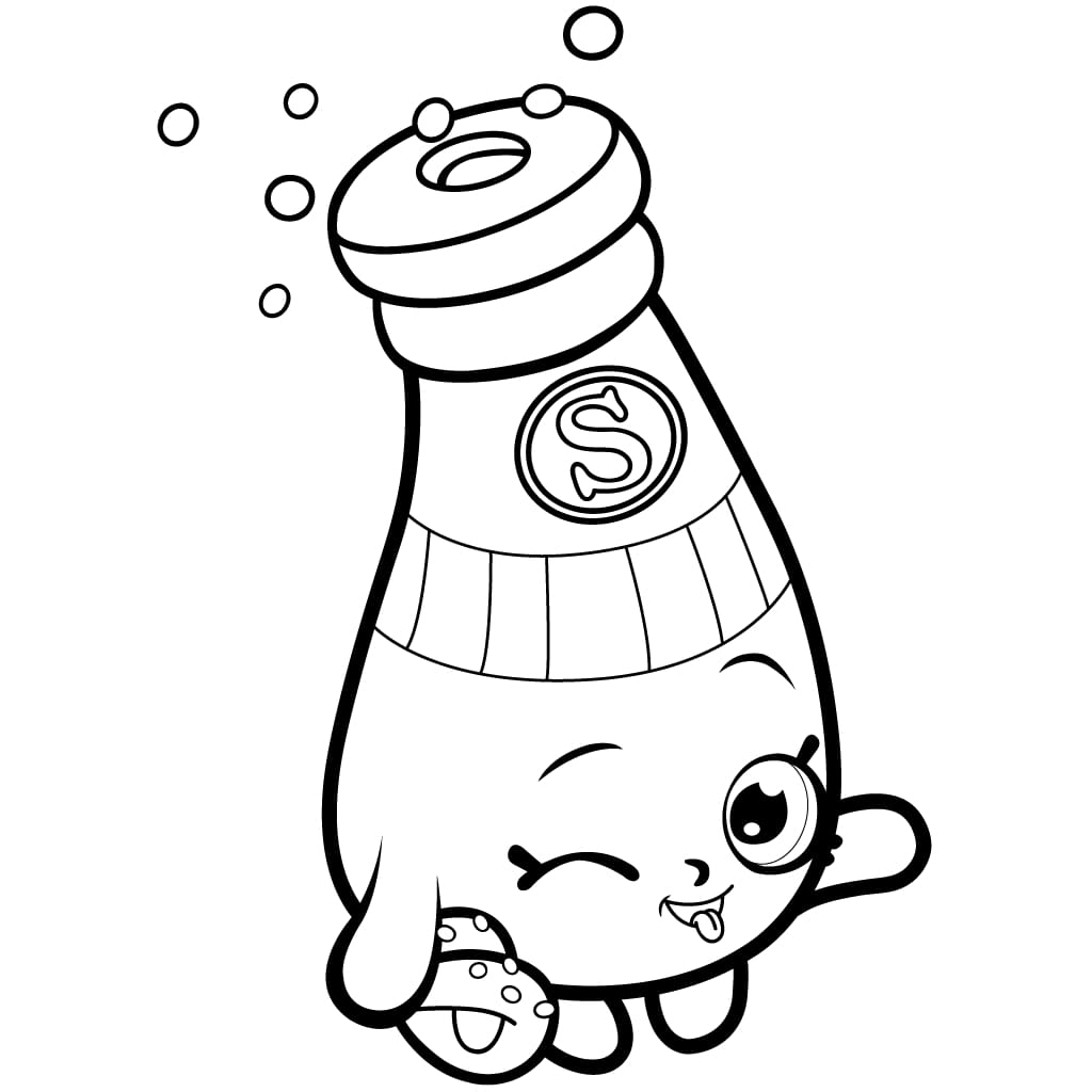 Shopkins Coloring Pages - Free Printable Coloring Pages for Kids