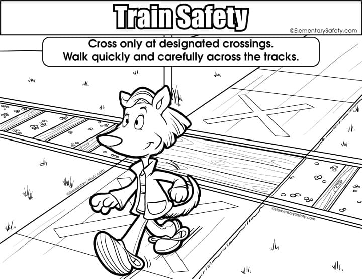 Safely Cross Railway Tracks