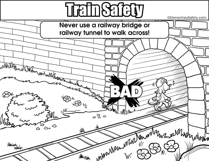 Safety Around Railway Bridge