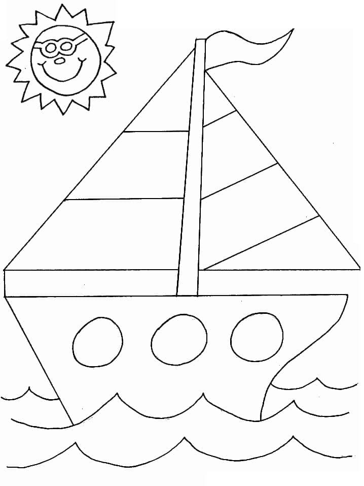 Sailboat for Kindergarten