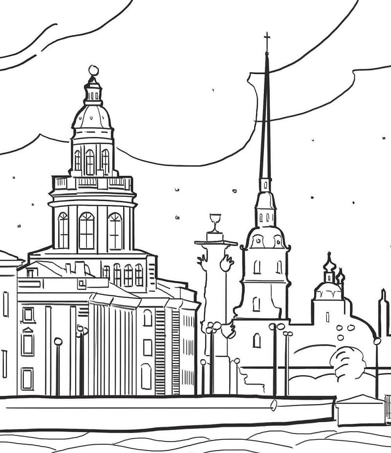 Saint Petersburg Printable