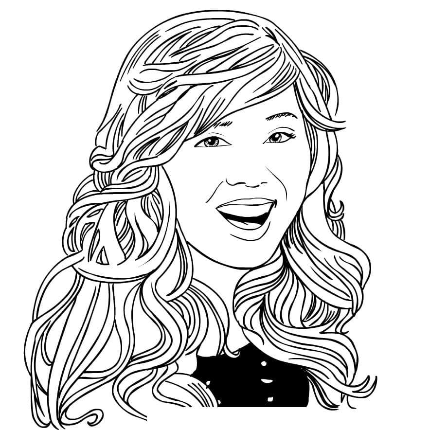 Sam Pucket From ICarly Coloring Page Free Printable Coloring Pages 