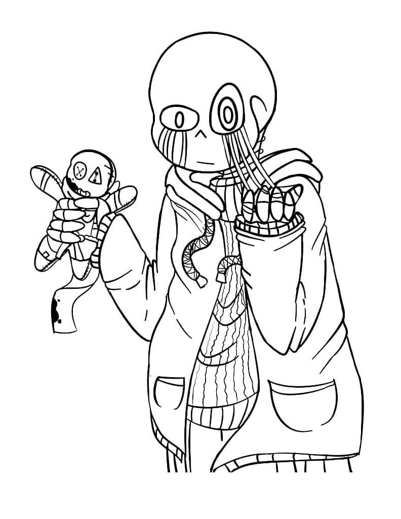 Undertale Coloring Pages   Free Printable Coloring Pages for Kids