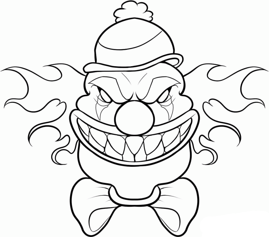 Scary Coloring Pages Free Printable Coloring Pages for Kids