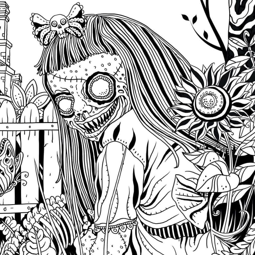 Scary Girl Horror