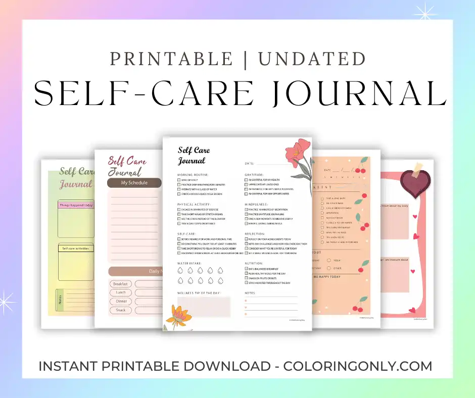 Self Care Journal Printables: Your Guide to Daily Wellness
