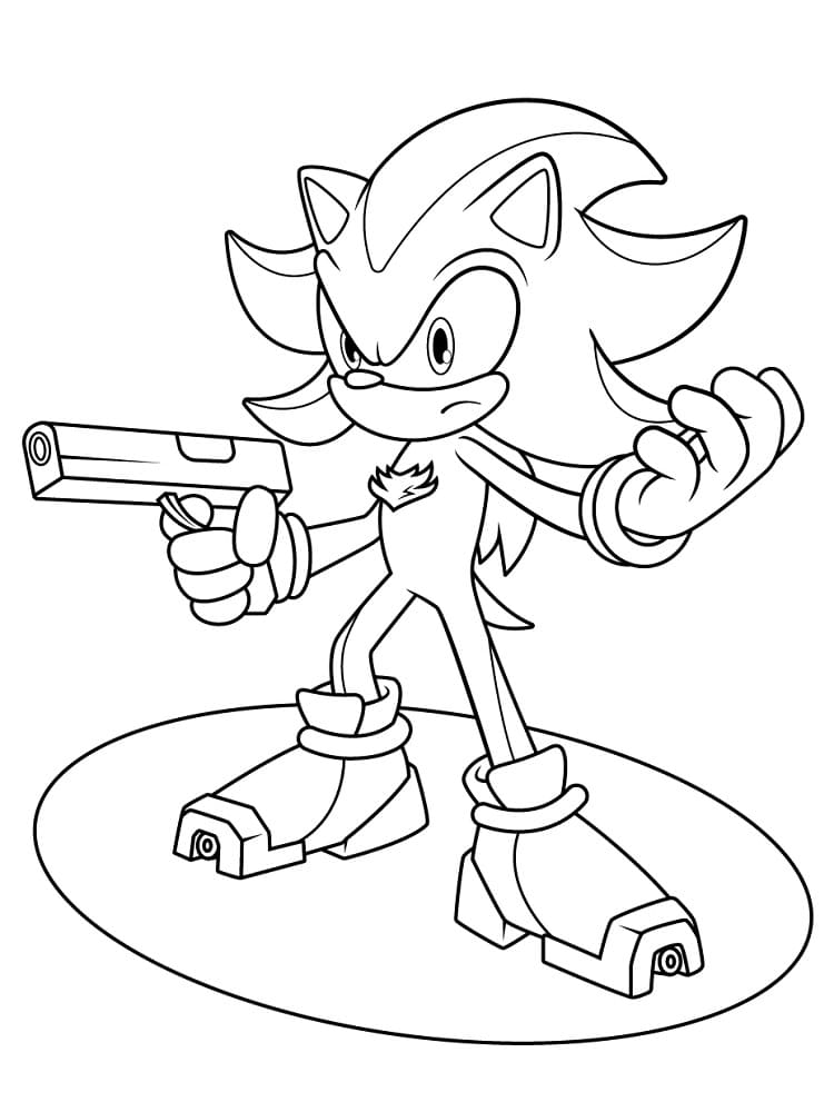 Shadow With Gun