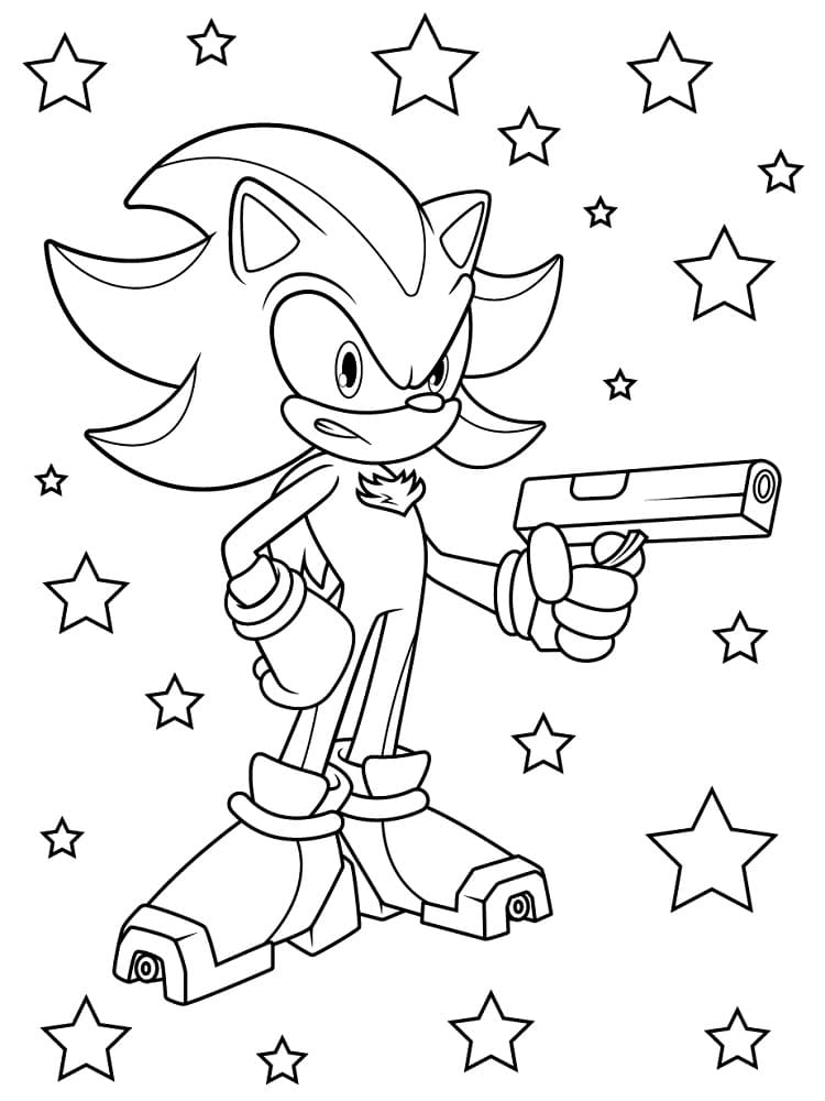 Shadow With His Gun