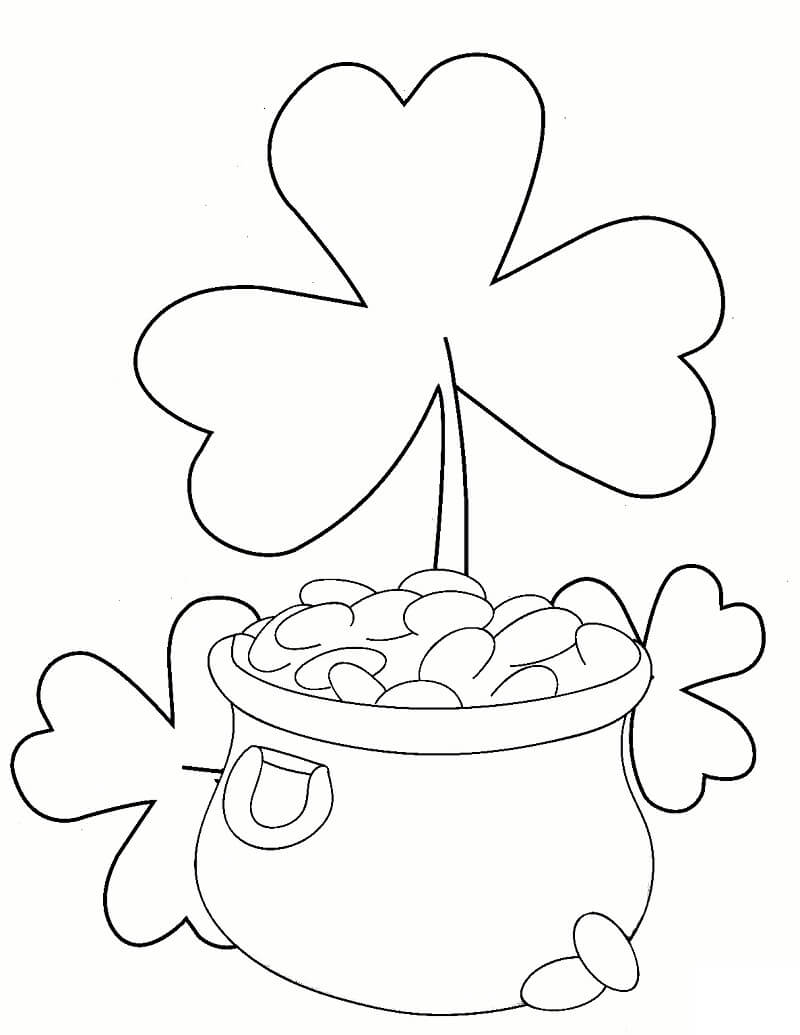 Printable Pot Of Gold Coloring Page For Kids Supplyme vrogue co