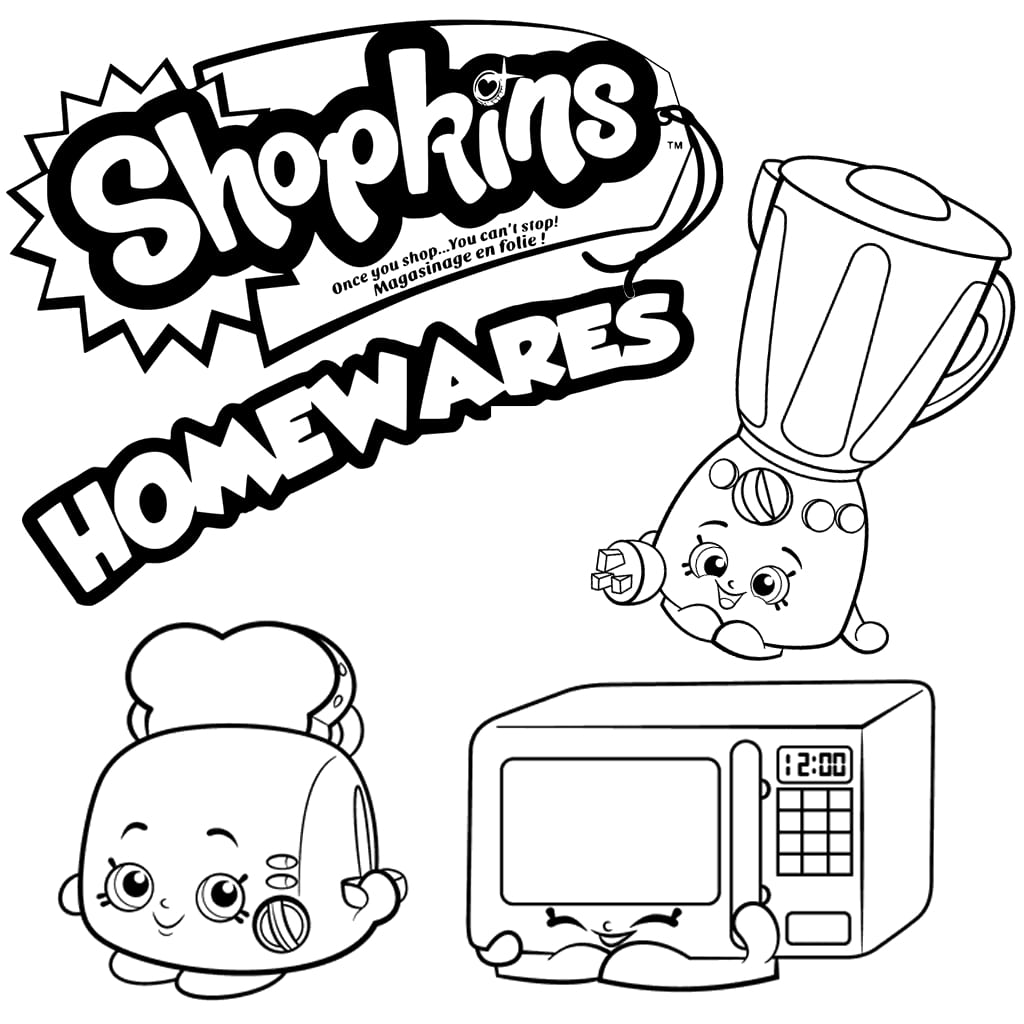 Shopkins Homewares