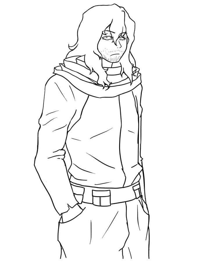 Shota Aizawa Coloring Pages - Free Printable Coloring Pages for Kids