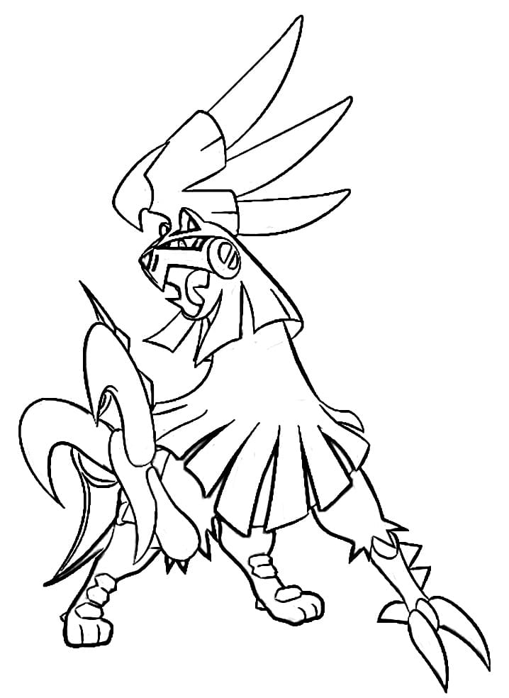 Engaging Pokemon Silvally Coloring Pages for Creative Fun