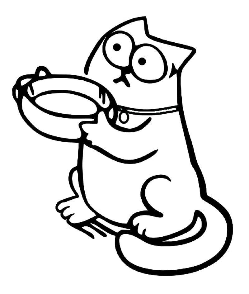 Simon’s Cat Begging for Food