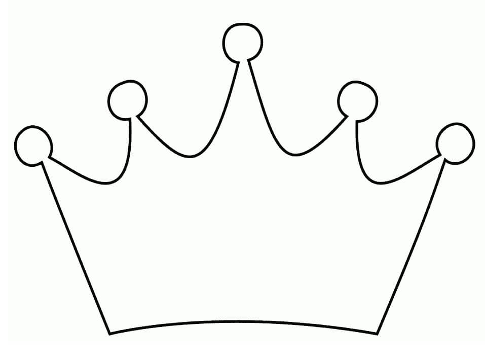 11+ Crown Coloring Page