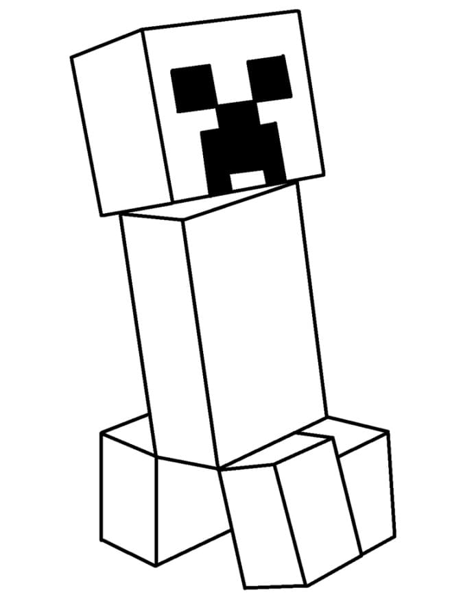 Simple Minecraft Creeper