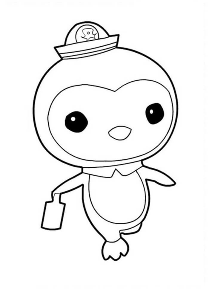 Simple Peso Octonauts Coloring Page - Free Printable Coloring Pages for