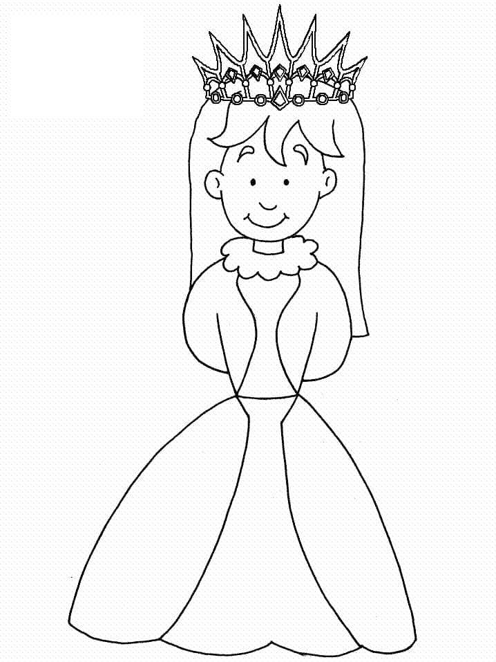Queen Coloring Pages - Free Printable Coloring Pages for Kids