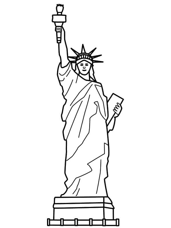 Simple Statue of Liberty