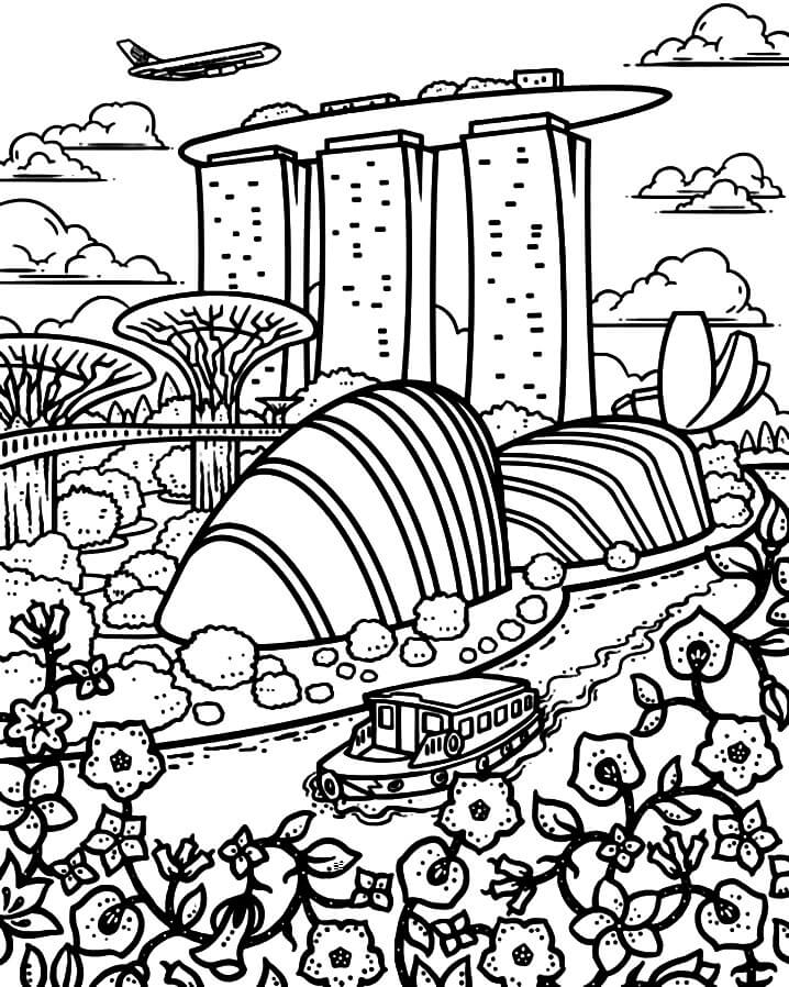 Download Singapore Coloring Pages - Free Printable Coloring Pages ...
