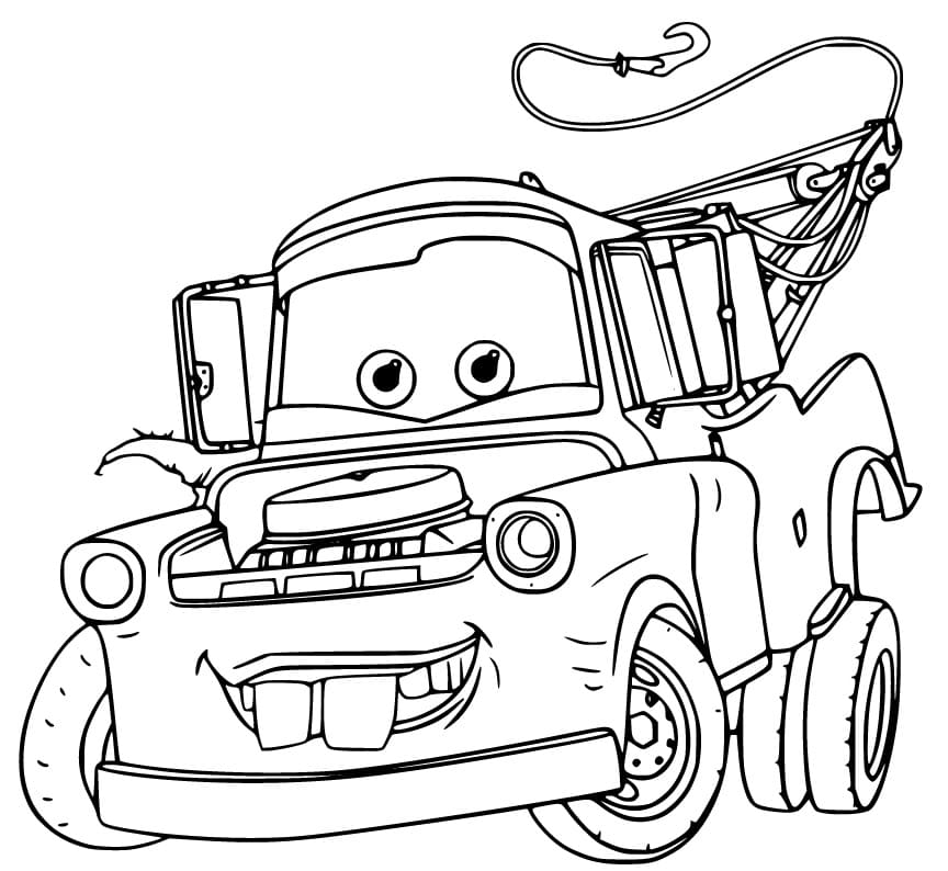 Sir Tow Mater from Disney Cars