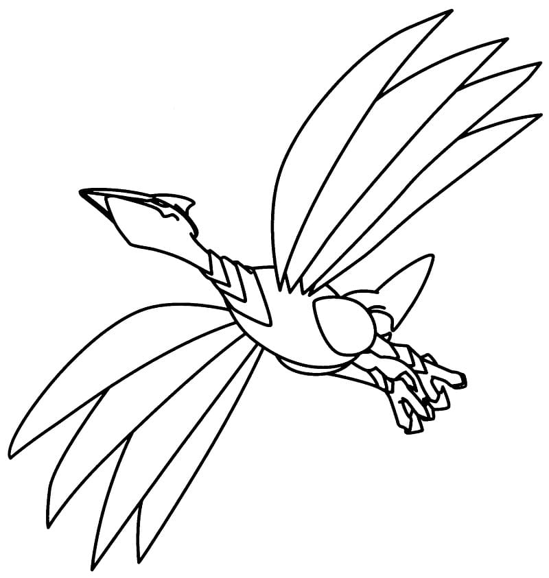 printable skarmory coloring pages pokemon