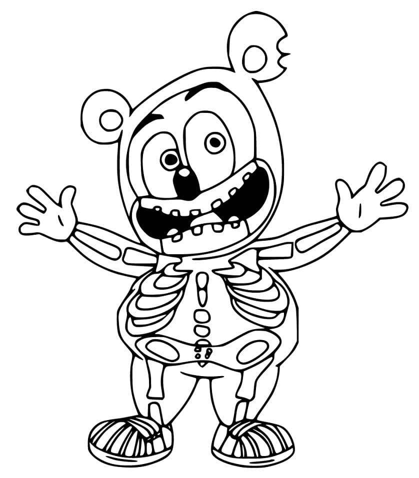 Skeleton Gummy Bear