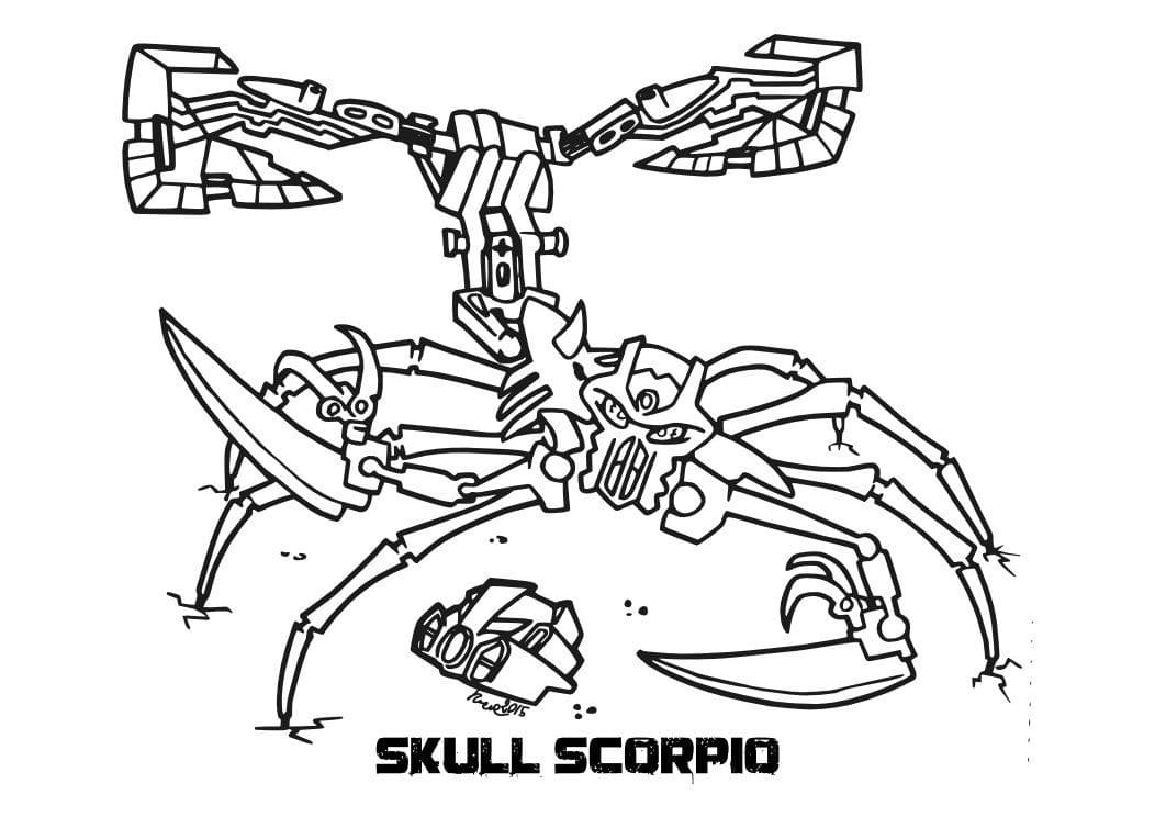 Skull Scorpio Bionicle