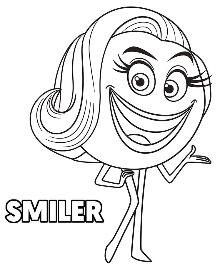 Smiler in The Emoji Movie