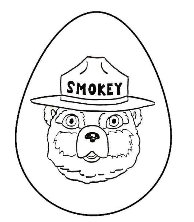 Smokey Bear Face
