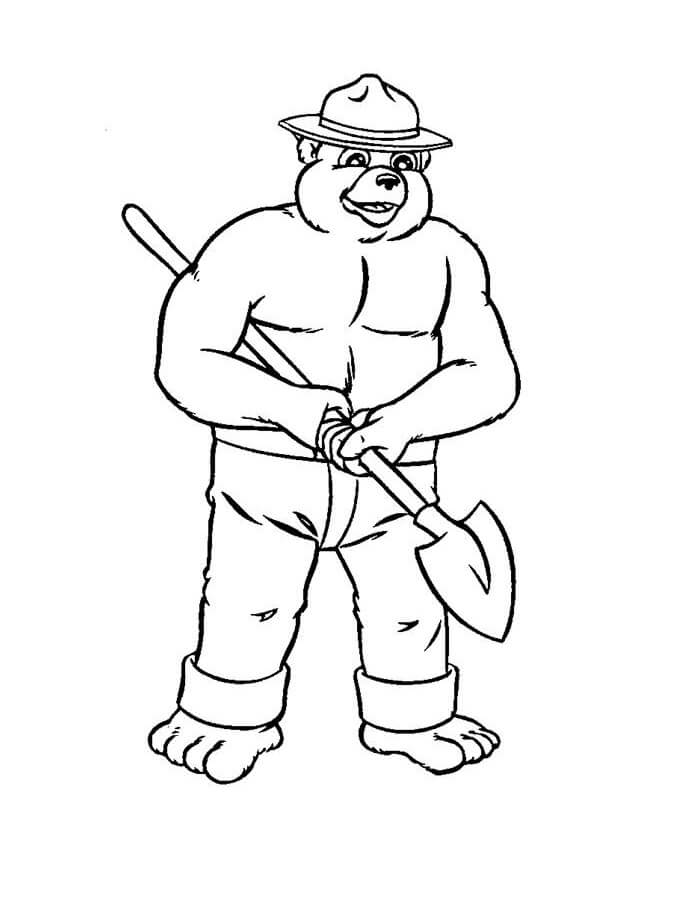 Smokey Bear Coloring Pages - Free Printable Coloring Pages for Kids