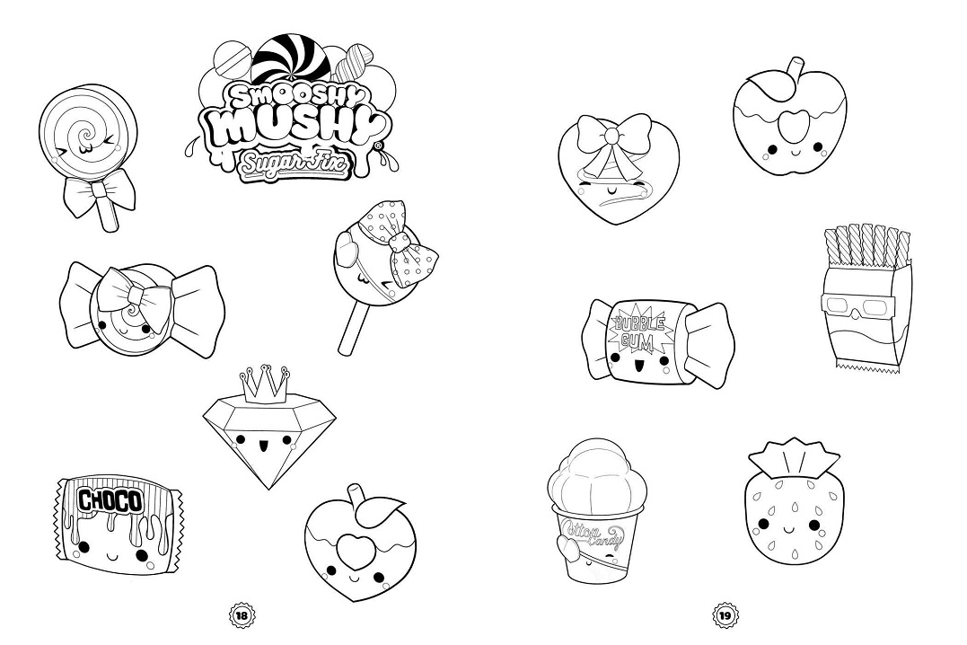 Smooshy Mushy Coloring Pages - Free Printable Coloring Pages for Kids