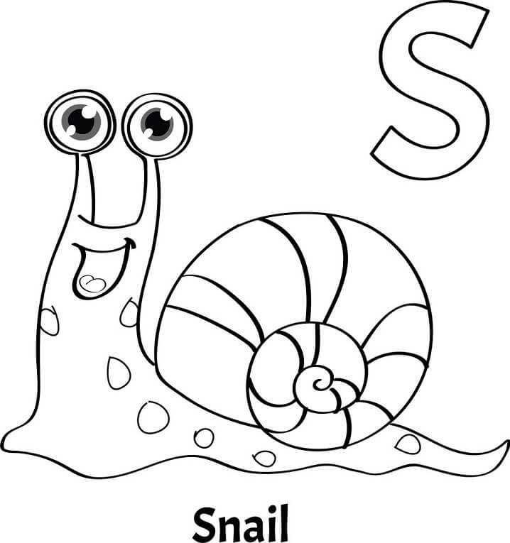 Snail Letter S