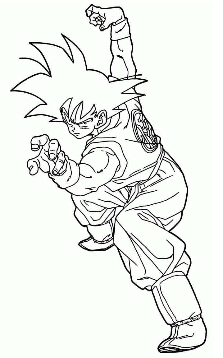Son Goku Fighting Pose
