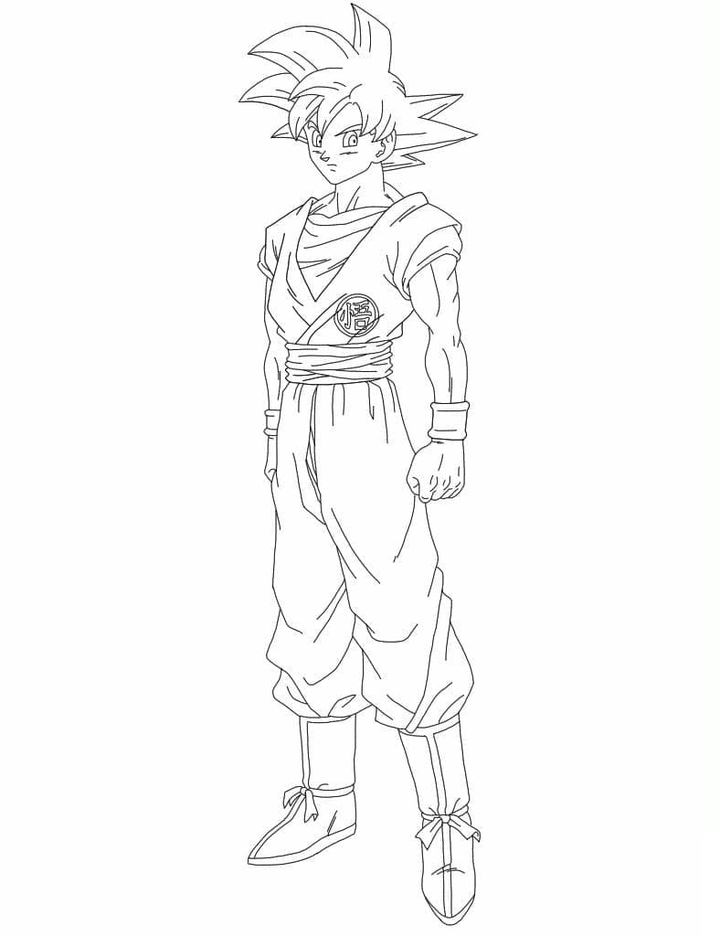 Son Goku Standing