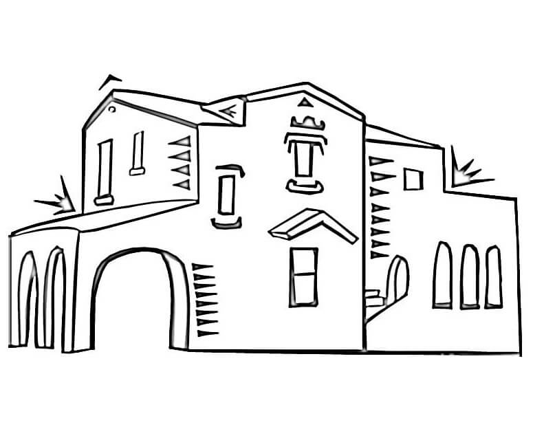 architect art coloring pages