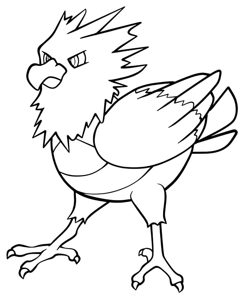 free printable spearow coloring pages pokemon