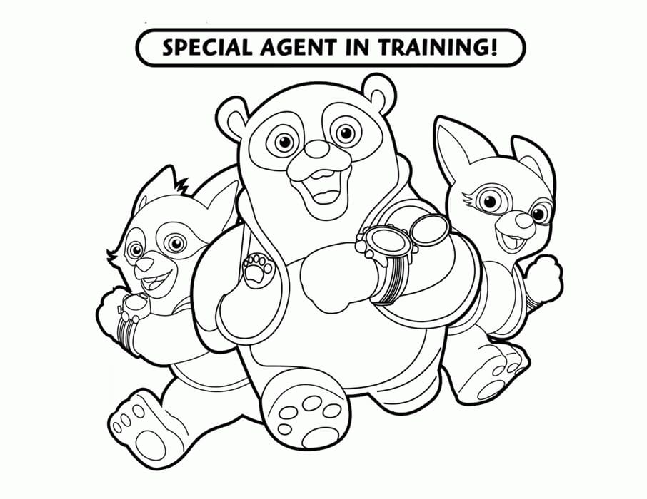 Special Agent Oso Characters