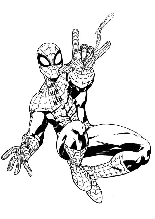 Spiderman Looks Cool