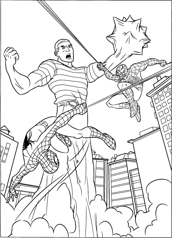 660 Collections Spiderman Venom Coloring Pages Printable  Latest