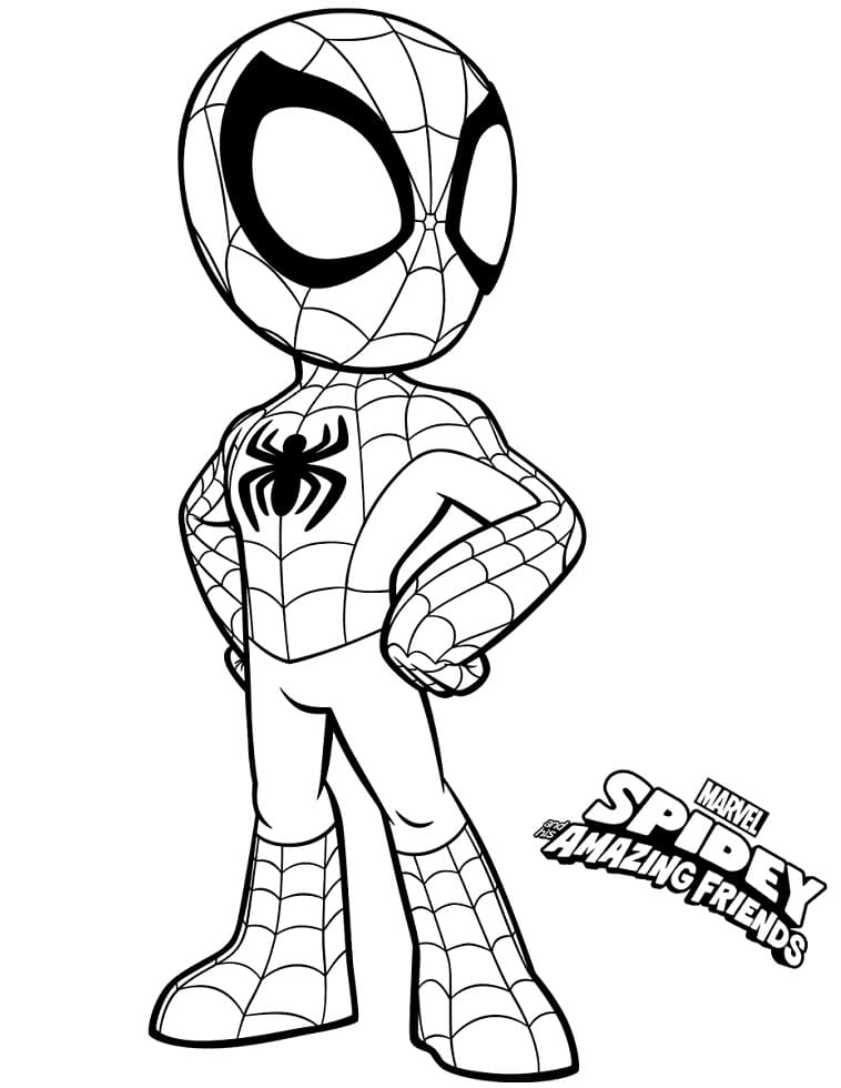 Free Spidey And Friends Coloring Pages Coloring Pages