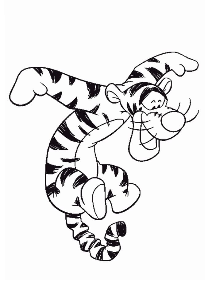 Tigger Coloring Pages - Free Printable Coloring Pages for Kids