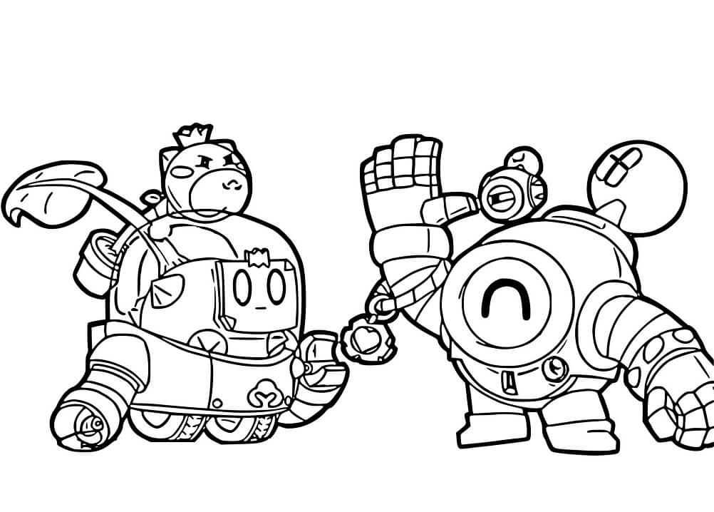 free printable brawl stars coloring pages