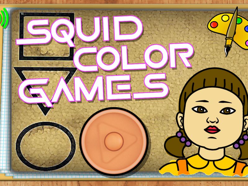 Squid Coloring Game