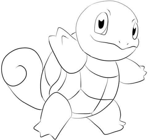 squirtle coloring pages free printable coloring pages for kids