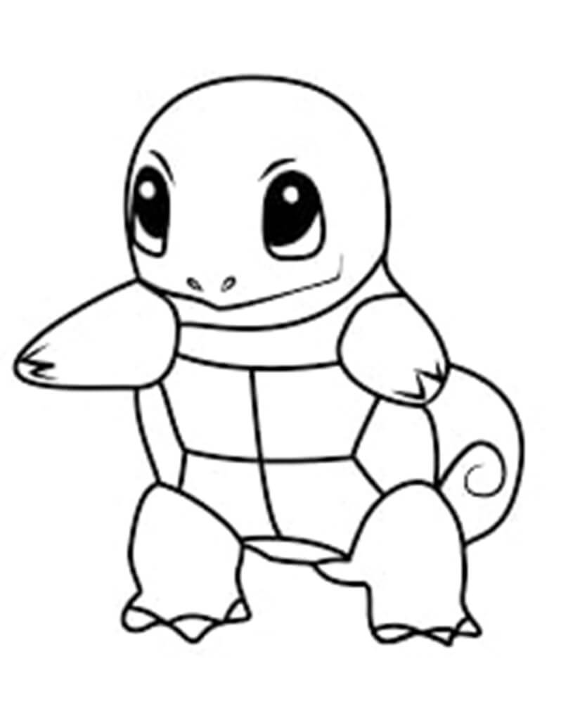 squirtle 3 coloring page free printable coloring pages for kids