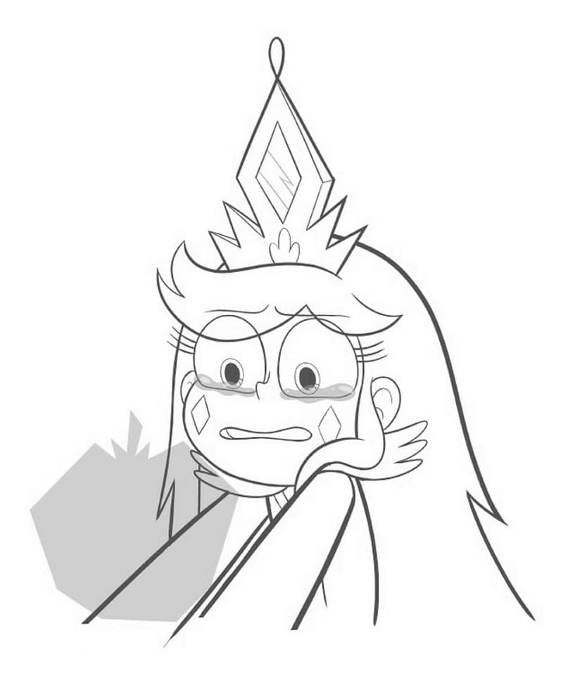 Lovely Marco and Star Butterfly Coloring Page - Free Printable Coloring