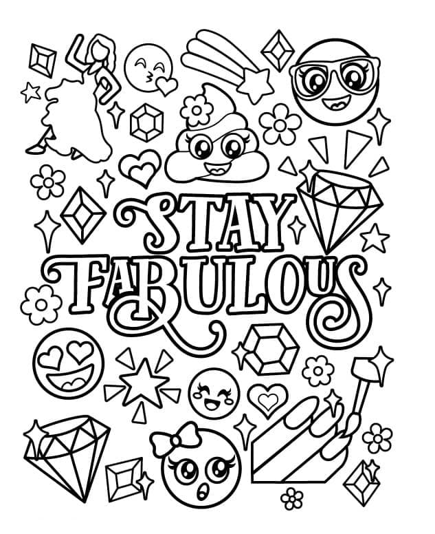Stay Fabulous Emojis